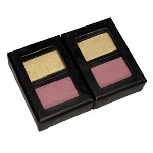 NEW Butter London Lot Of 2 Eyeshadow Duo Plush Pastels Makeup Bundle